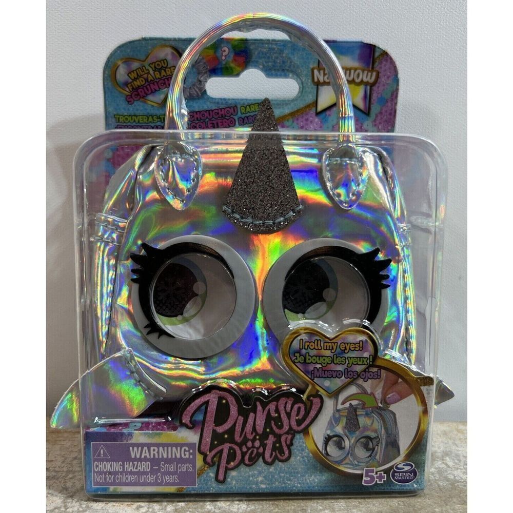 Purse Pets Micros Narwow with Eye Roll Feature NEW